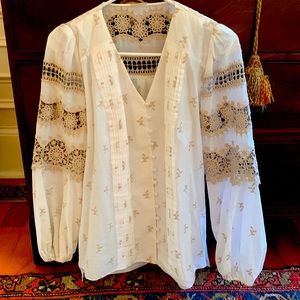 Womens Elie Tahiti blouse M